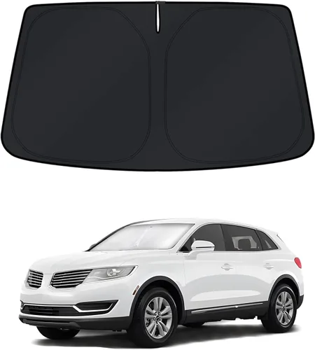 Vista 73 de KUST Parasol para parabrisas para Ford Escape 2020-2025 2026, accesorio personalizado, protector de ventana plegable, bloquea los rayos UV, visera