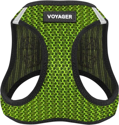 Vista 17 de Voyager Step-in Air - Arnés de malla para cualquier clima, reflectante, antitirones, para perros y gatos pequeños y medianos, con velcro, hebilla