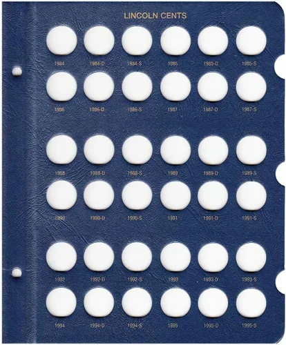 Vista 8 de Álbum de Monedas Whitman US Lincoln Cent 1909-1995 #9112