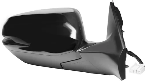 Vista 3 de Fit System Espejo lateral del pasajero para HONDA CR-V EX, EX-L, negro probado con cubierta PTM, con intermitente, con BSDS, plegable, sin cámara