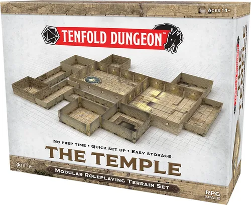 Vista 5 de Gale Force Nine Tenfold Dungeon: The Castle - Juego modular de terreno de juego de rol y 5e RPG Adventure, multicolor (GF9TFD01)