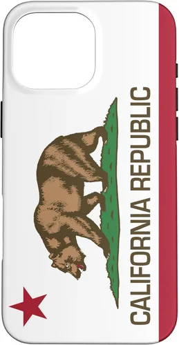 Vista 19 de Californian Flag of California Flag Case for iPhone 17