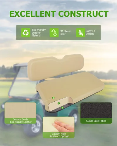 Vista 5 de SCITOO Cojín para asiento de carrito de golf