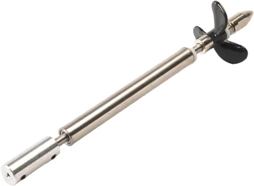 Jutagoss Hélice de eje de transmisión para barco RC L eje de 5.118 in, manga L80mm, hélice D36mm para eje de motor de 0.079 in