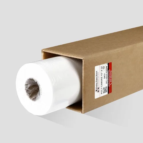 Vista 9 de Plotter Paper Direct Rollo de lona mate de poliéster de alta calidad de 13 x 40 pies, 500 denier, secado rápido, compatible con impresora