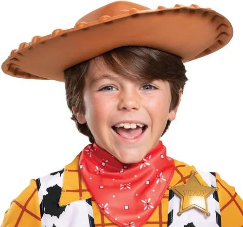 Vista 3 de Disfraz clásico de Woody para niños pequeños de Toy Story de Disney