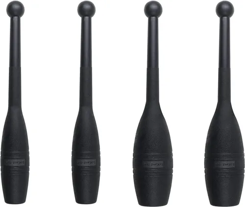 Vista 9 de Logest Mace - Club de ejercicios indios de plástico resistente, disponibles en 1 libra y 2 libras, juego de 2 perfectos para entrenamiento