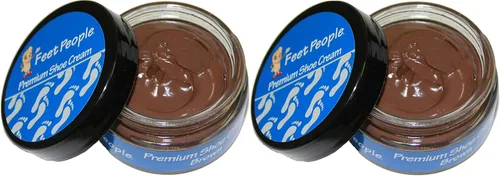 Vista 44 de FeetPeople Crema prémium para zapatos de 1.5 onzas, paquete de 2, varios