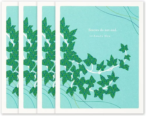 Vista 15 de Compendium Positively Green - Paquete de 4 tarjetas de amistad, pares perfectos (cuatro diseños diferentes, una tarjeta cada uno, con sobres)
