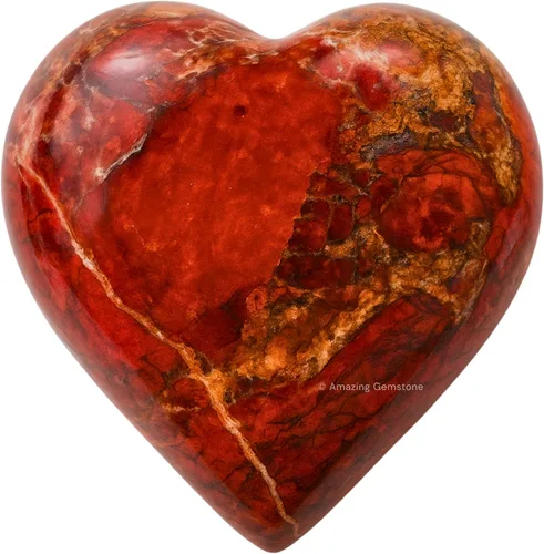 Vista 106 de Amazing Gemstone Piedra de Palma de Corazón de Cristal de Chakra - Piedra de Masaje de Bolsillo para Preocupación para Equilibrio Natural de Chakras