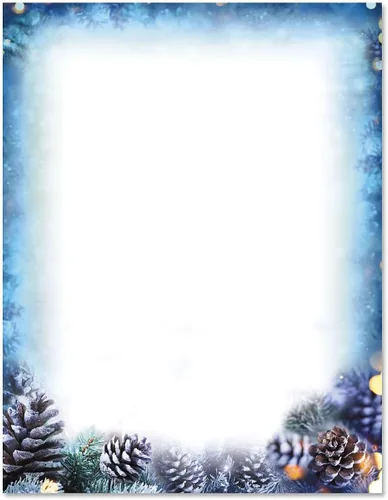 Vista 23 de Current - Papelería navideña de campanas plateadas, para cartas de Navidad o notas escritas a mano, 25 hojas, 8½ x 11 pulgadas, compatible