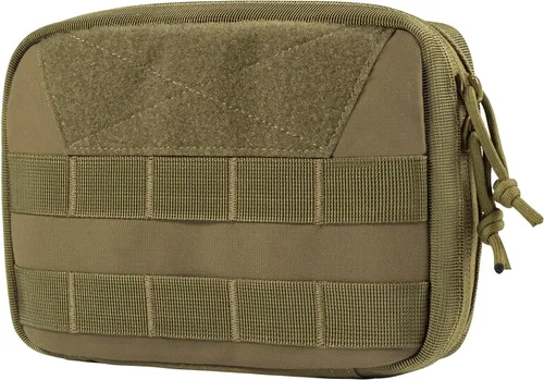 Vista 11 de OneTigris MOLLE Pouch, Tactical Admin Pouch Belt EDC Tool Organizer Zippered Utility Waist Pack 7.5"x5"x2