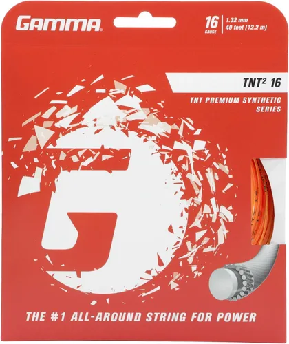 Vista 13 de Gamma TNT2 Tennis Strings, Exceptional Playability Using The Patented TNT2 Processing, Maximize Your Comfort and Control, Excellent Feel, Crisp