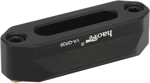 Vista 4 de Haoge VA-QR38 - Placa de riel NATO de liberación rápida con tornillos de 1/4 pulgadas para jaula de cámara, placa de queso, compatible con la OTAN