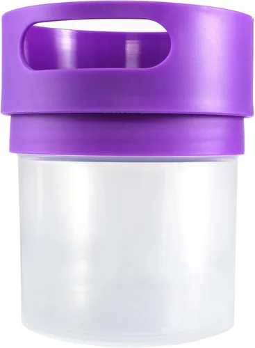 Vista 7 de Munchie Mug Taza de aperitivos a prueba de derrames, negro, tarro de 12 onzas, fabricado en los Estados Unidos