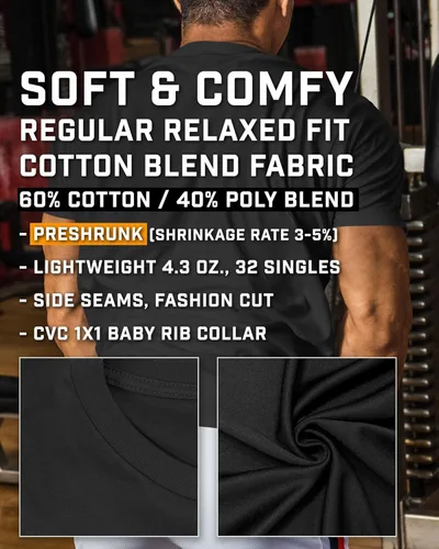 Vista 5 de Gym Addict - Camisetas de entrenamiento para hombres, divertida camiseta de levantamiento