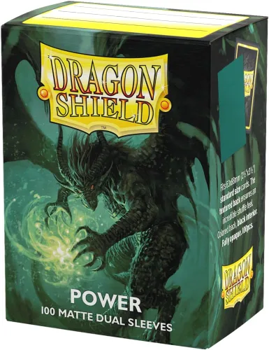 Vista 28 de Dragon Shield Fundas para cartas de tamaño estándar dual mate 100 unidades - Fundas TCG premium suaves y resistentes - Compatibles con Pokémon