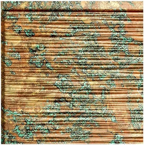 Vista 41 de FASÄDE Ripple - Panel decorativo de vinilo decorativo para salpicaduras de 18 x 24 pulgadas en plata argente (paquete de 5)