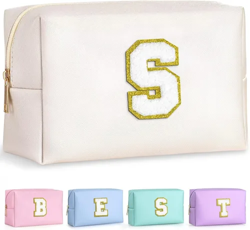 Vista 152 de TOPEAST - Bolso de maquillaje para mujer, Negro -, A