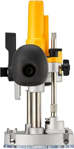 Vista 3 de Base de inmersión DEWALT para rebajadora compacta, varillas de acero para un trazo de inmersión suave (DNP612)