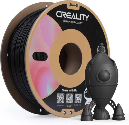 Vista 57 de Creality - Filamento de PLA de 1.75 mm para impresoras 3D, carrete de 1 kg (2.2 libras), alta tenacidad sin deformación, precisión dimensional