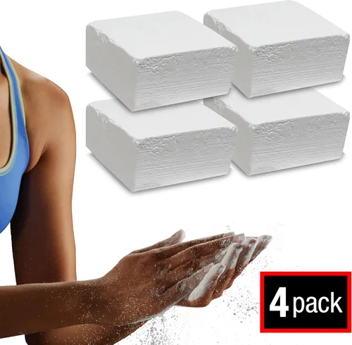Vista 2 de SPRI Chalk Block & Chalk Ball for Gymnastics, Rock Climbing, Bouldering, Rings, Weightlifting, Pool Billiards