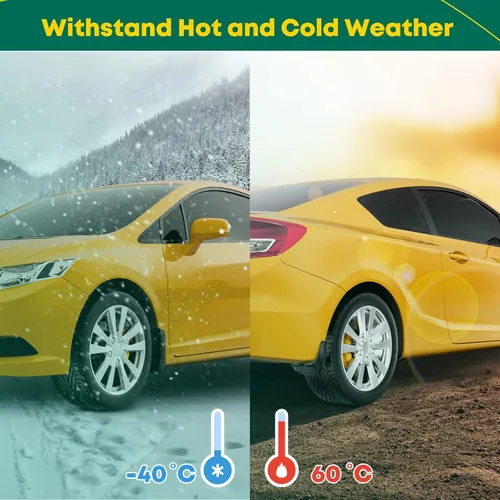 Vista 8 de YHTAUTO Protectores contra salpicaduras de repuesto para Chevrolet Equinox 2010-2017, con guardabarros, accesorios para guardabarros, accesorios