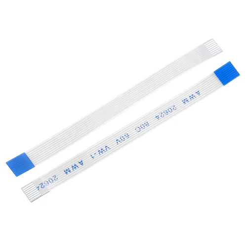 Vista 111 de uxcell Cable plano flexible FFC, 5 clavijas de 0.020 in de paso de 1.181 in, FPC FFC, cable de cinta flexible para TV LCD, audio de coche