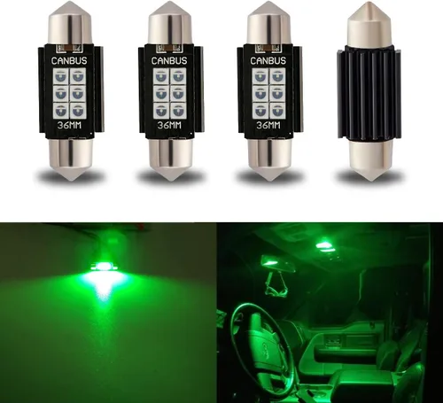 Vista 11 de iBrightstar DE3175 DE3021 Festoon de 9-30 V - Focos LED de 1.25 pulgadas (31 mm) extremadamente brillantes y sin errores para luces