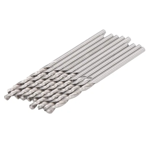 Vista 8 de Juego de brocas de acero de alta velocidad de 0.069 in de vástago recto para perlas de perlas herramientas de perforación de joyería