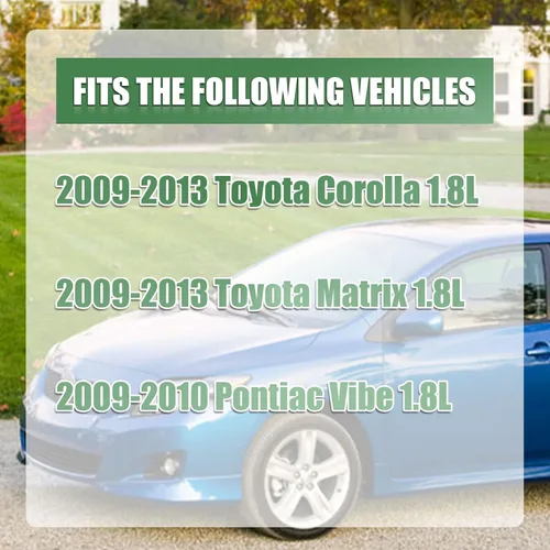 Vista 2 de Lochnchn Kit de soporte de motor compatible con Corolla Matrix 1.8L 2009-2013 Pontiac Vibe 1.8L 2009 2010, 4 piezas, reemplazo de soporte