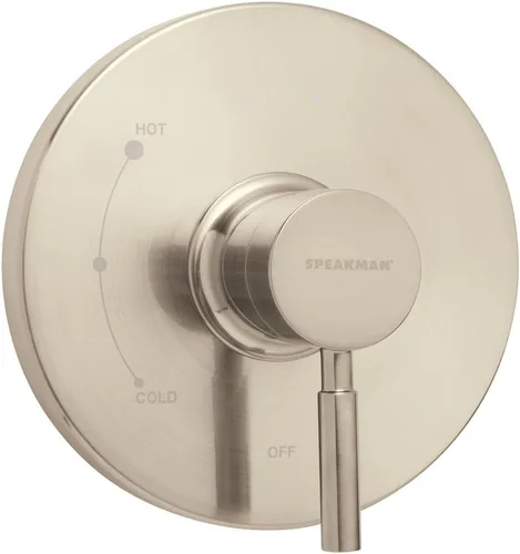 Vista 8 de Speakman SM-1010-P Neo Anystream Cabezal de ducha de alta presión y válvula de equilibrio de presión Combo, cromo pulido