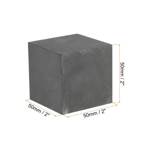 Vista 7 de MECCANIXITY Bloque de Grafito Lingote Rectángulo Placa de Electrodo de Grafito 10x10x0.4mm para Fundición por Fusión, Electrolisis Galvanoplastia