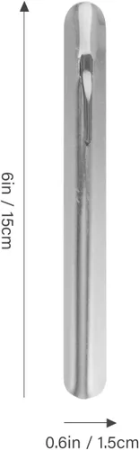 Vista 2 de BESTonZON Rascador de pan de acero inoxidable con mango de clip, migas compactas de mesa para restaurantes camareros, cocina y herramienta