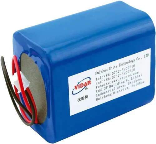 Vista 9 de VIDAR Batería recargable de iones de litio 3.7V 12800mAh Batería de iones de litio de alta capacidad con JST PH2.54/2P Plug-in (personalizable)