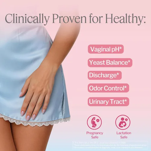Vista 2 de Life-Space - Probiótico vaginal para mujer, equilibrio de pH de microflora