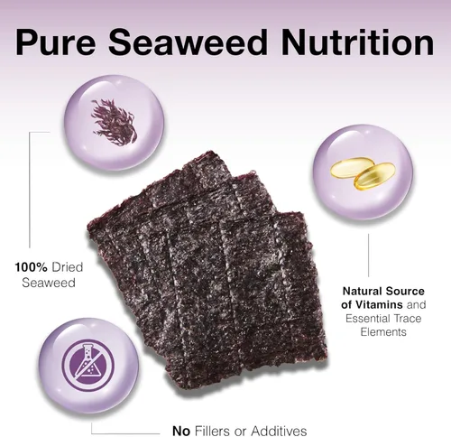 Vista 2 de Two Little Fishies ATLSVPSB Algas marinas veg-moradas a granel, 100 hojas