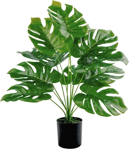 Vista 7 de Toopify Plantas falsas grandes, plantas artificiales altas para el hogar, oficina, sala de estar, decoración