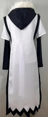Vista 5 de Disfraz de anime para cosplay sin capa blanca, pantalones, uniforme para hombre, traje de Halloween