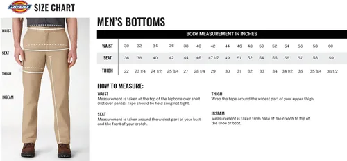 Vista 4 de Dickies - Pantalón Original 874 de trabajo para hombre