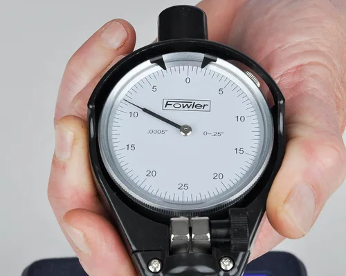 Vista 4 de Fowler 52-646-100-0, Juego de calibradores de orificio de dial con rango de medición de 0.7-1.5 pulgadas