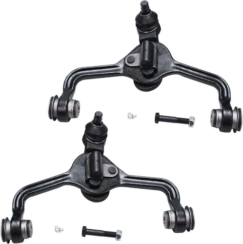 Vista 121 de Detroit Axle - 2 brazos de control delanteros para Nissan Frontier Pathfinder Xterra Suzuki Equator, 2 brazos de control inferiores con reemplazo