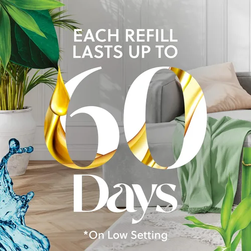 Vista 2 de Air Wick Calentador de aceite perfumado Plug In Blanco Aceites esenciales 1 unidad Paquete de 2