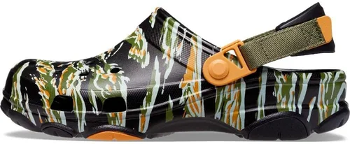 Vista 4 de Crocs Zuecos unisex de camuflaje todo terreno para adultos