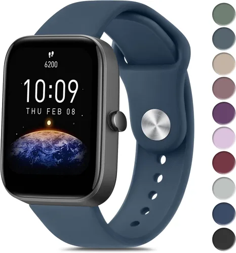 Bandas de silicona para Amazfit GTR mini / GTR 1.654 in Band, Amazfit GTS 4 / GTS 4 Mini / GTS 3 / GTS 2 / GTS 2e / GTS 2 mini / GTS, Amazfit Active