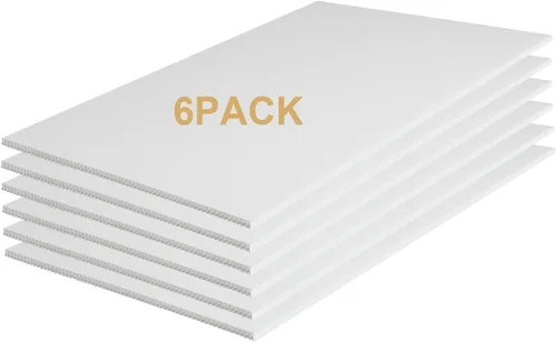 Vista 9 de YDisplay Paquete de 3 tableros de póster de plástico corrugado de 24 x 36 pulgadas, tablero en blanco de 3/16 pulgadas de grosor para proyectos