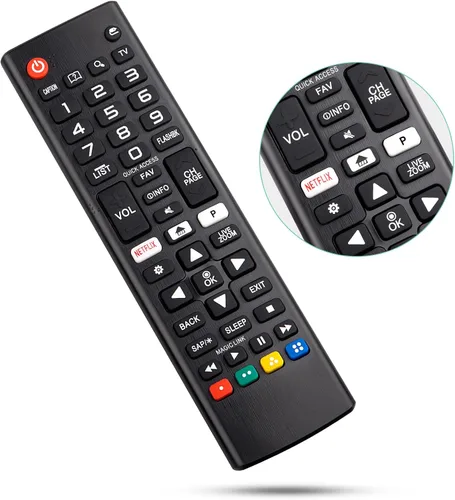 Vista 13 de Reemplazo de control remoto por voz para Hisense Smart Google TV, compatible con Hisense QLED UHD Mini-LED ULED Google TVs