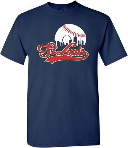 Vista 12 de Xtreme Apparrel Cityscape Skyline - Camiseta para hombre para fanáticos del béisbol