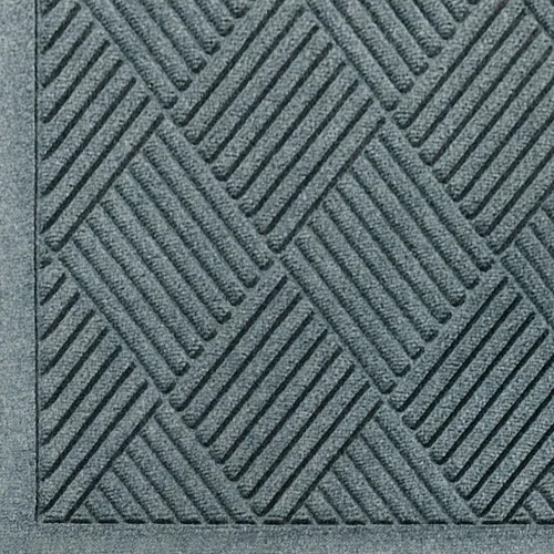 Vista 33 de M+A Matting WaterHog Diamond - Tapete de entrada de grado comercial con borde de tela, interior/exterior, de secado rápido, resistente a las manchas