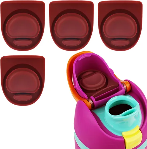 Vista 12 de 4 tapones de repuesto compatibles con Owala FreeSip de 24 onzas, 32 onzas, junta superior de tapa de botella de agua para Owala 19/24/32/40 onzas